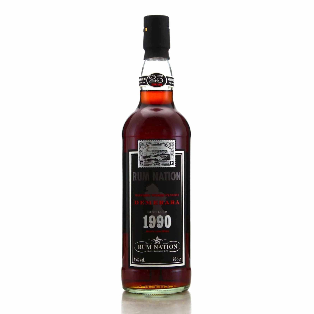 Image for Demerara Rum 1990 Rum Nation 25 Year Old