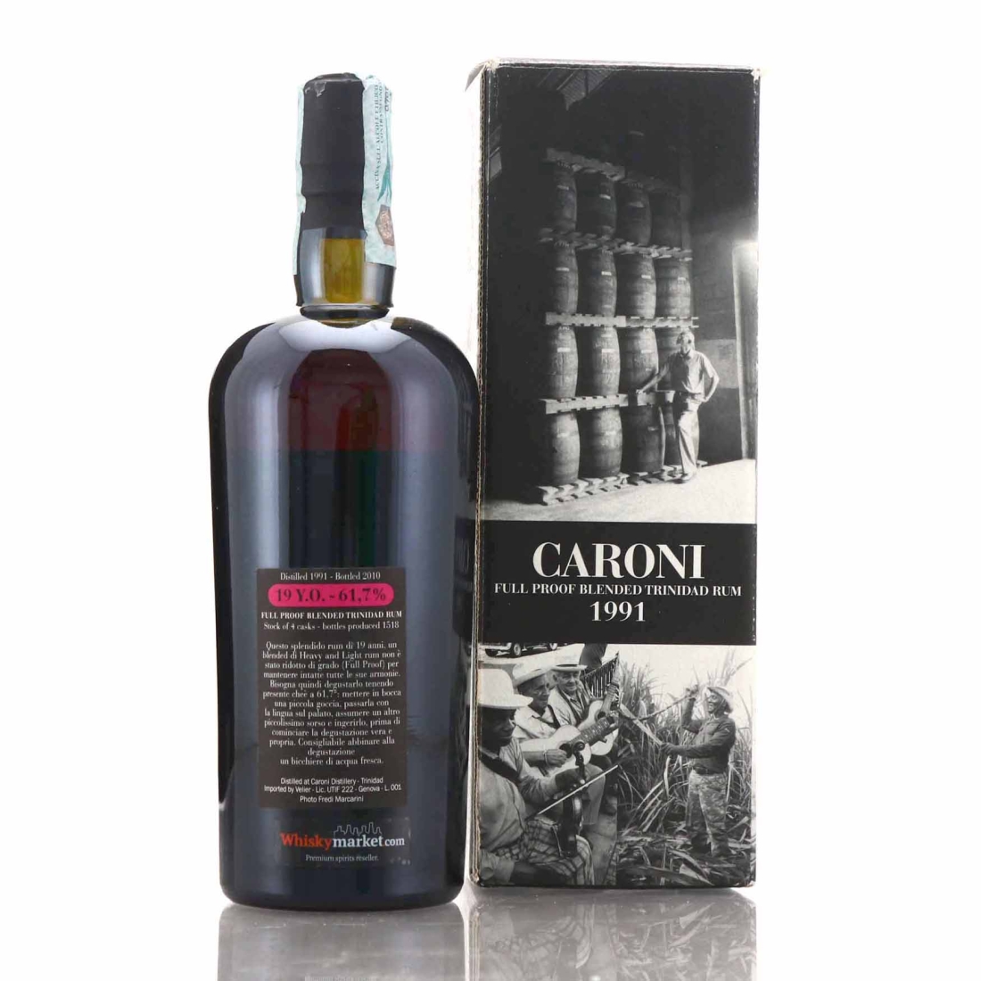 Image for Caroni 1991 Full Proof 19 Year Old Blended