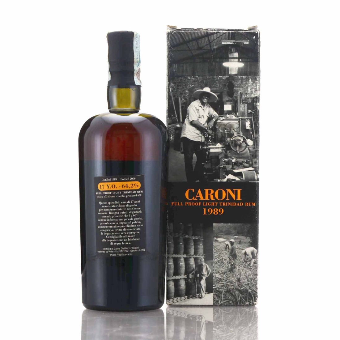 Image for Caroni 1989 Full Proof 17 Year Old Light