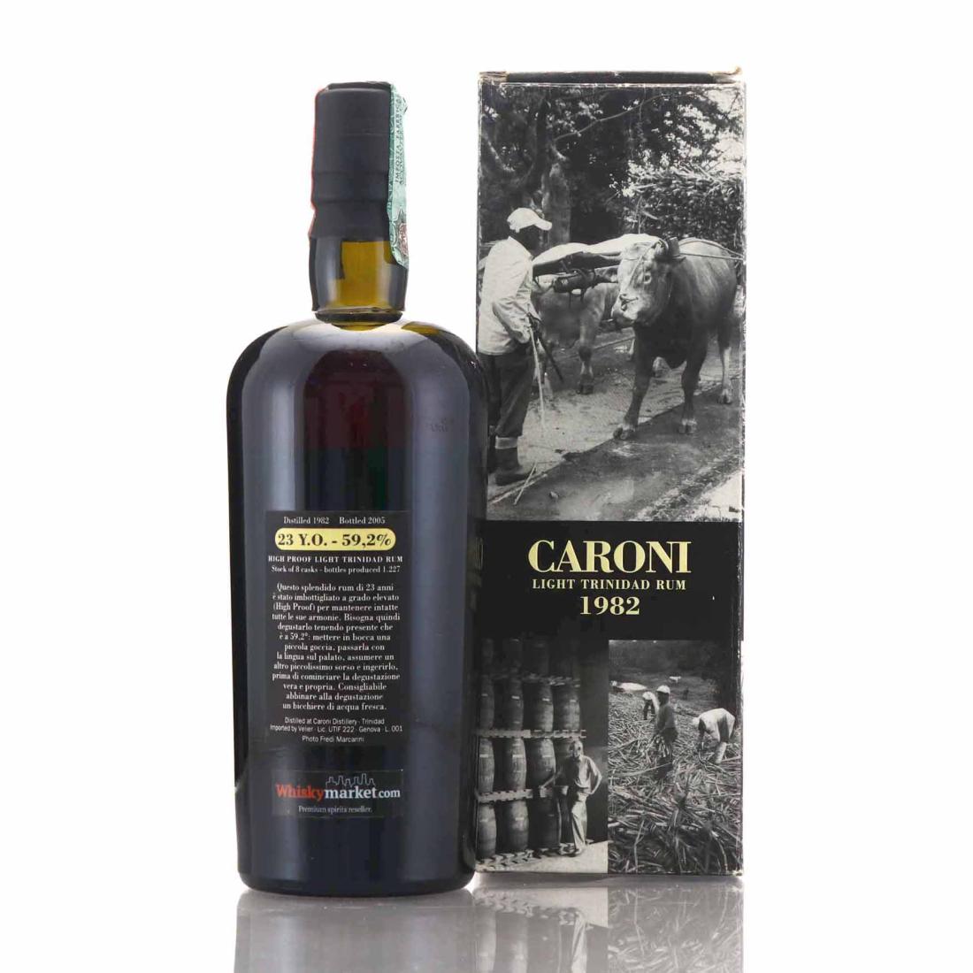 Image for Caroni 1982 High Proof 23 Year Old Light