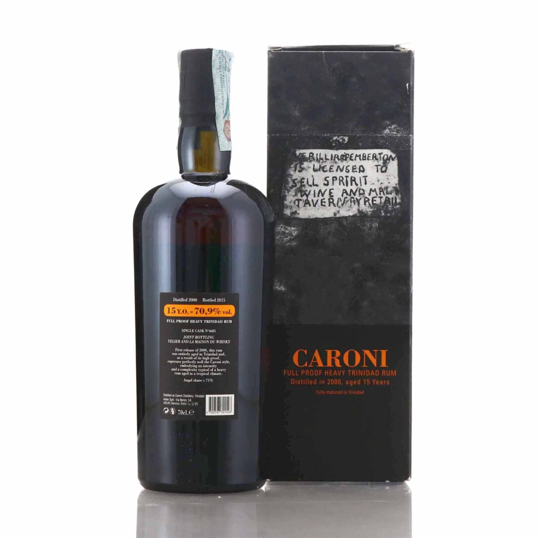Image for Caroni 2000 Full Proof 15 Year Old Heavy
