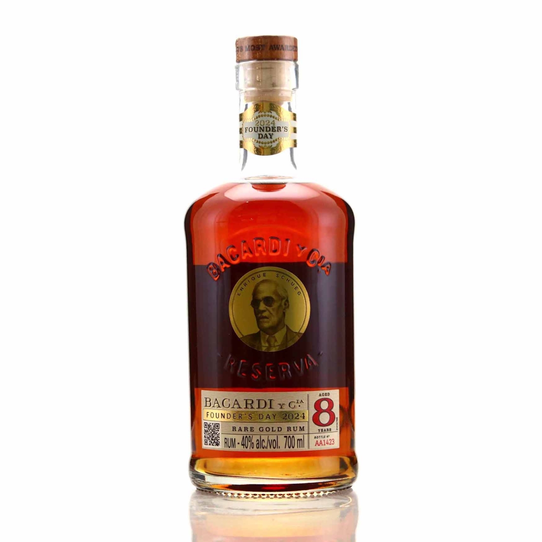 Bacardi 8 Year Old Founder's Day 2024