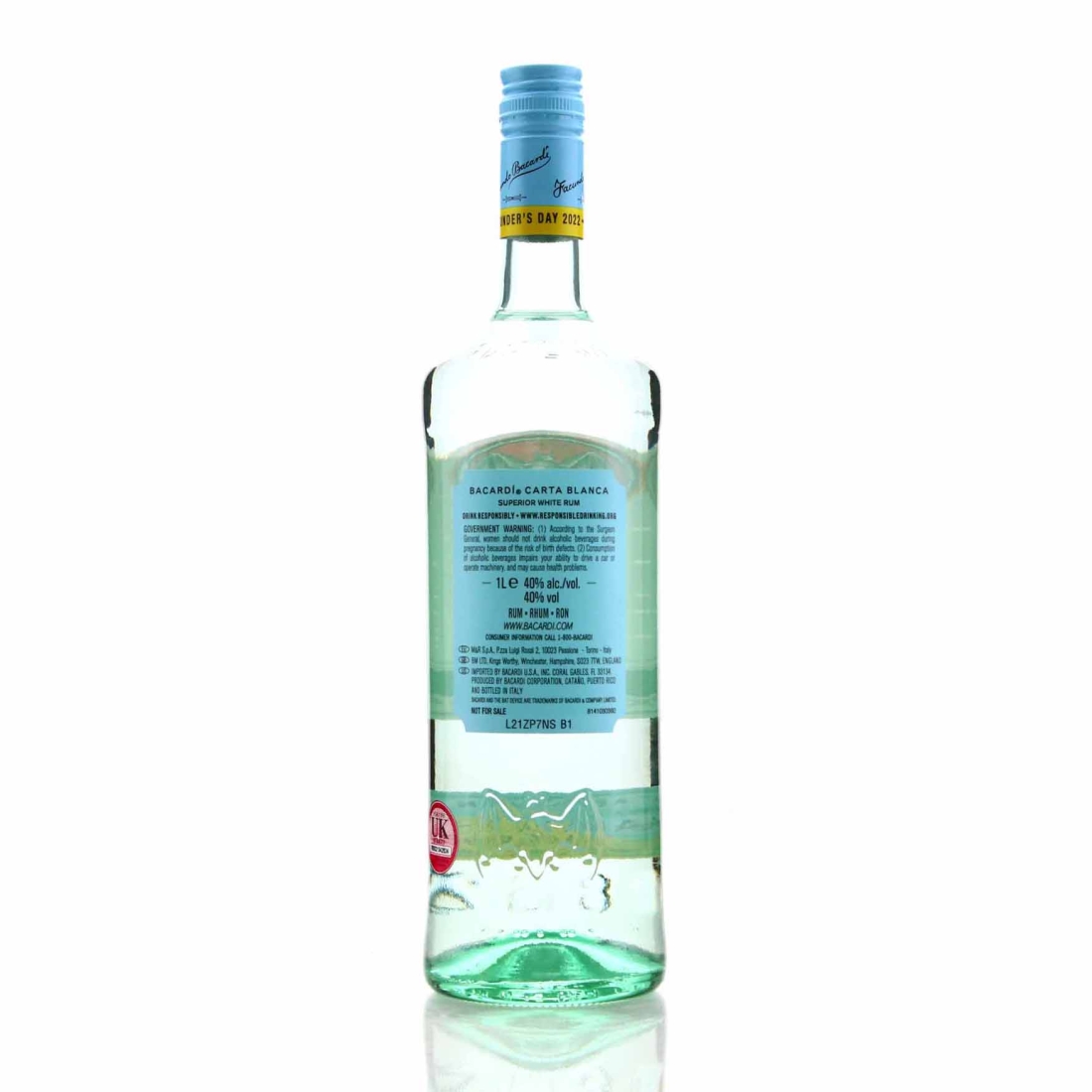 Image for Bacardi Carta Blanca Founder's Day 2022 - Braille