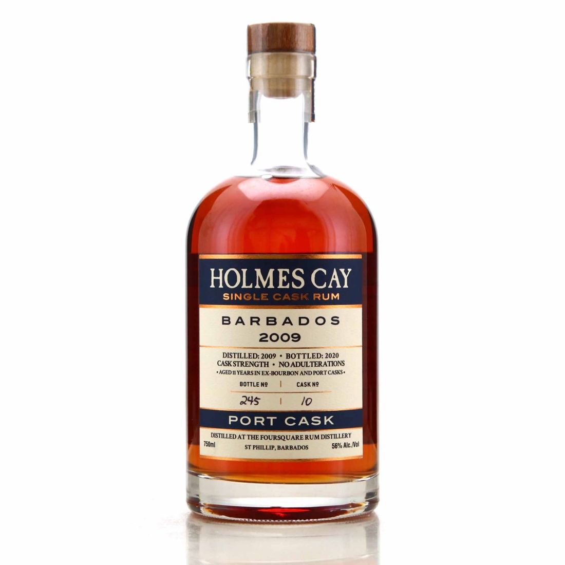 Foursquare 2009 Holmes Cay 11 Year Old Port Cask