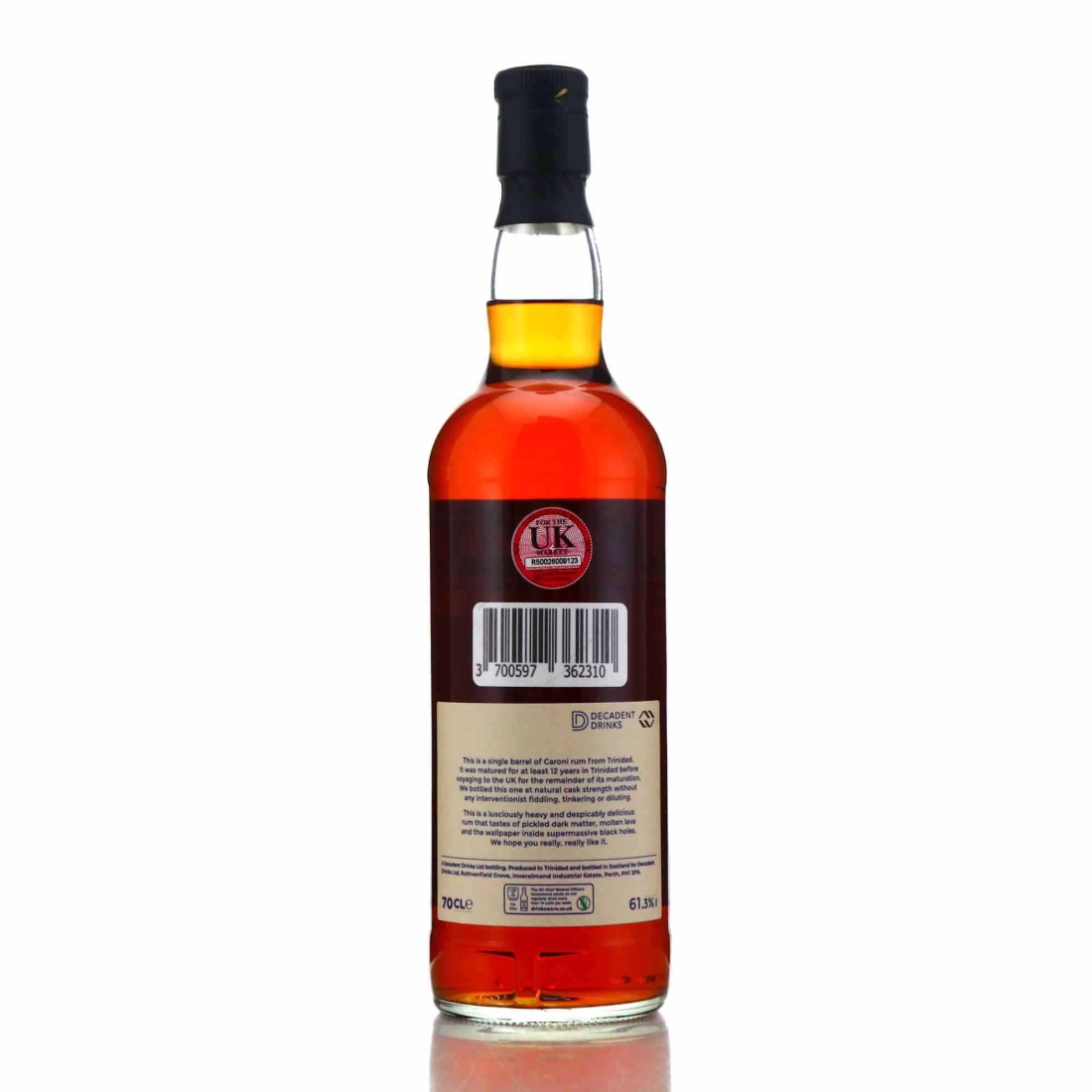 Image for Caroni 1998 Rum Sponge 25 Year Old Exclusive Edition No.3