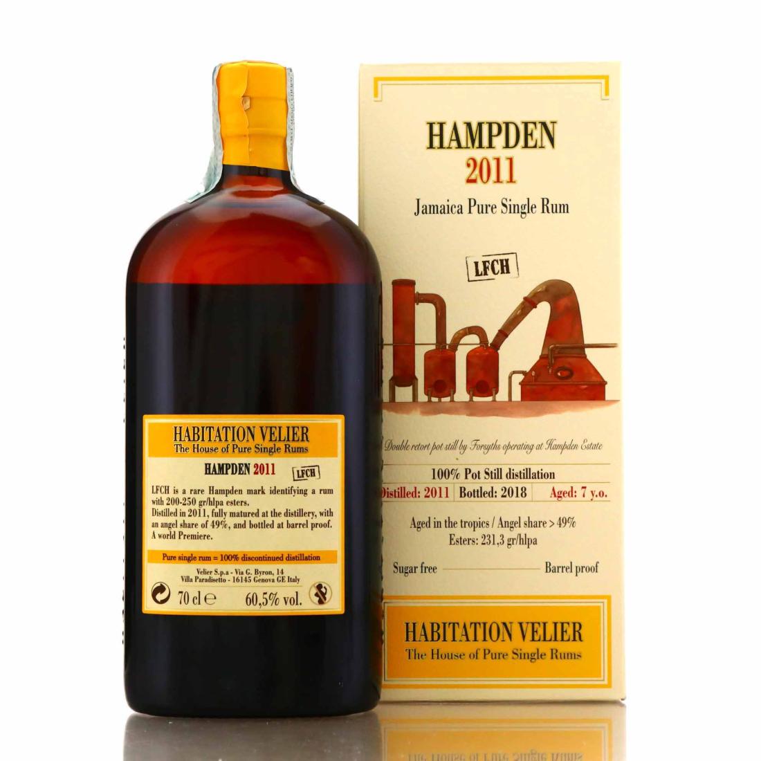 Image for Hampden LFCH 2011 Habitation Velier 7 Year Old