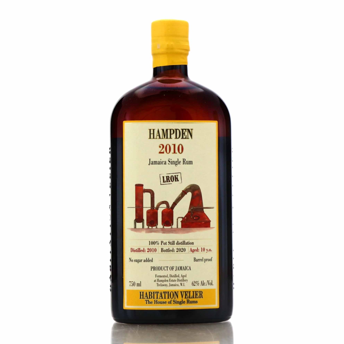 Hampden LROK 2010 Habitation Velier 10 Year Old 75cl / US Import