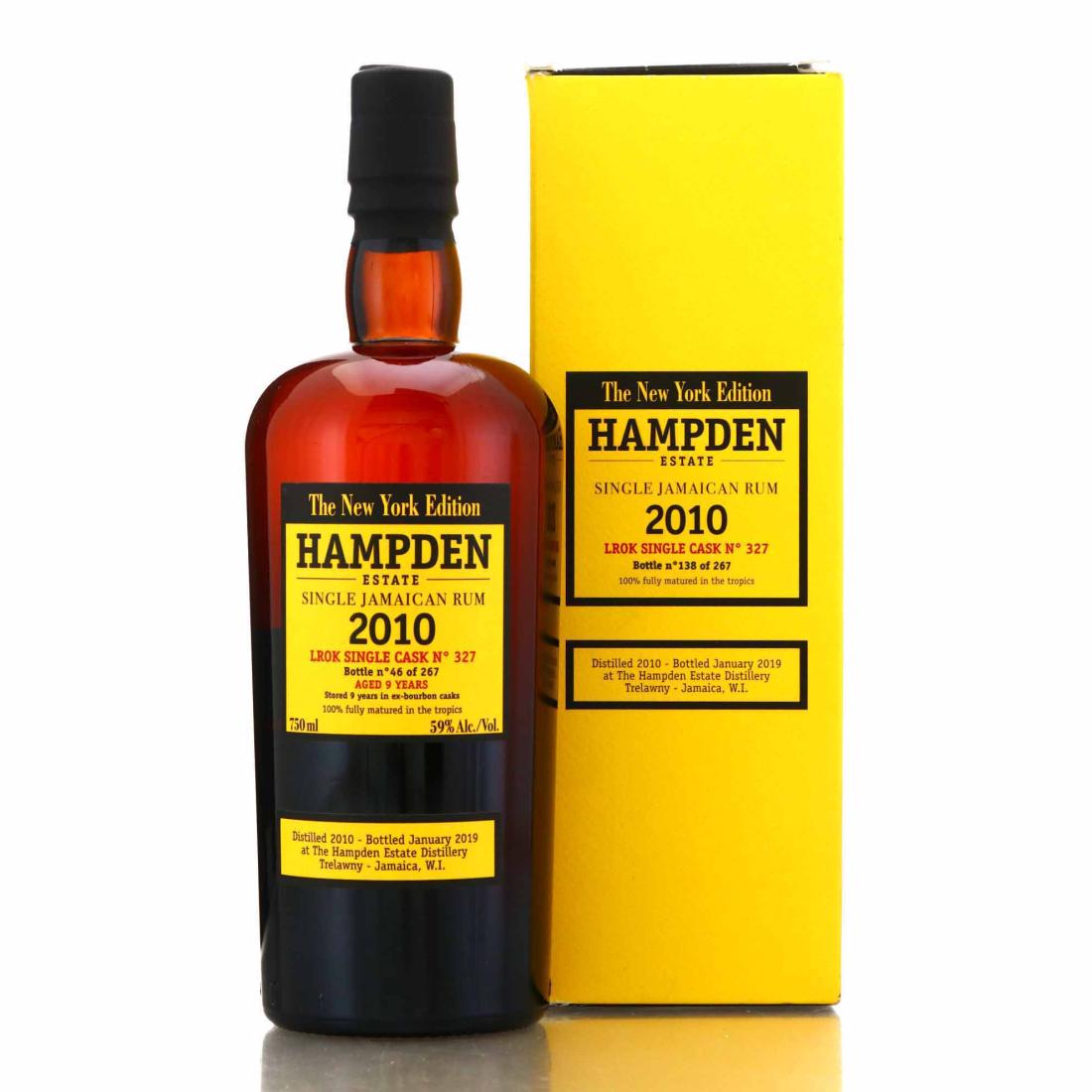 Image for Hampden LROK 2010 Single Cask 9 Year Old #327 75cl - New York Edition