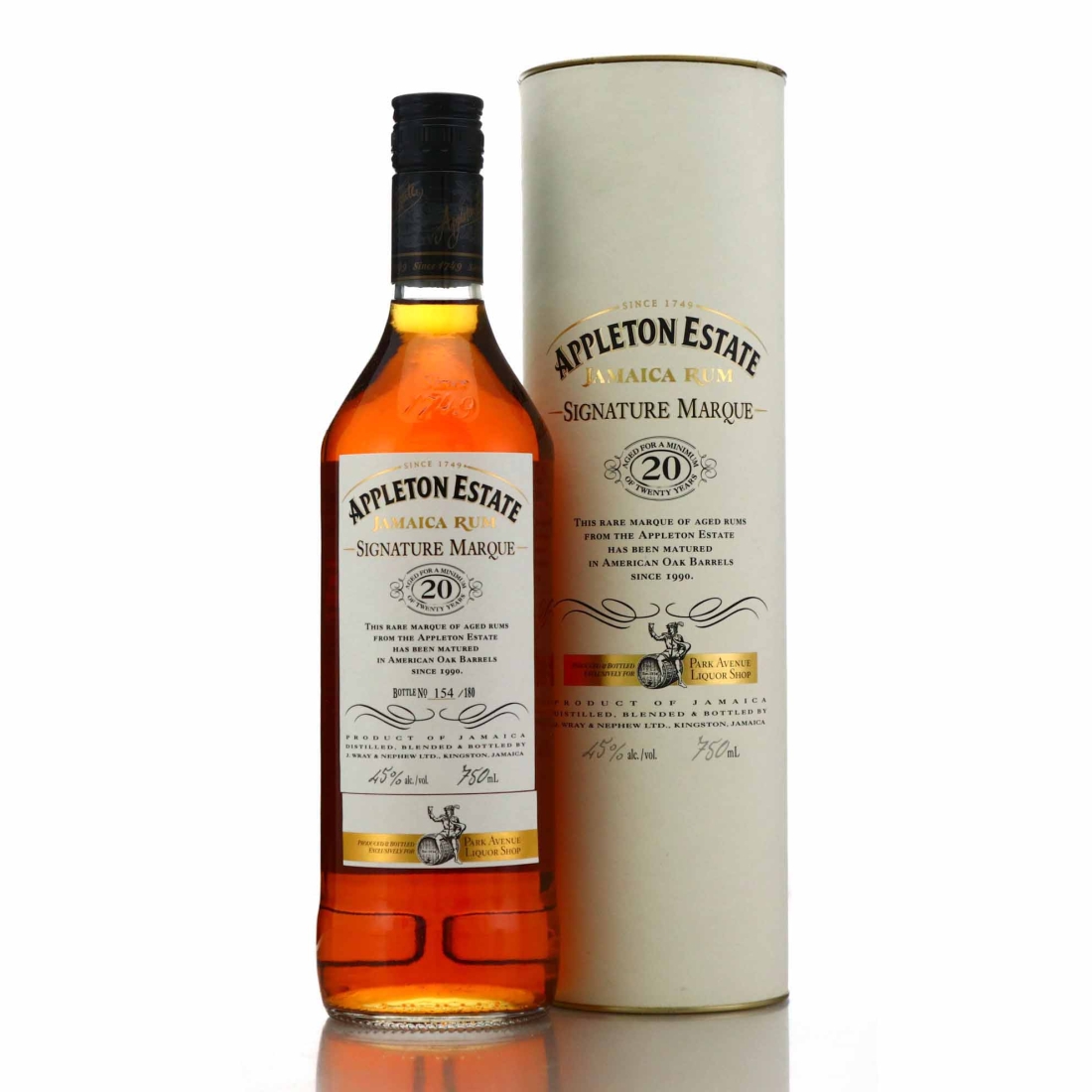 Image for Appleton Estate 1990 Signature Marque 20 Year Old 75cl / Park Avenue Liquor Shop