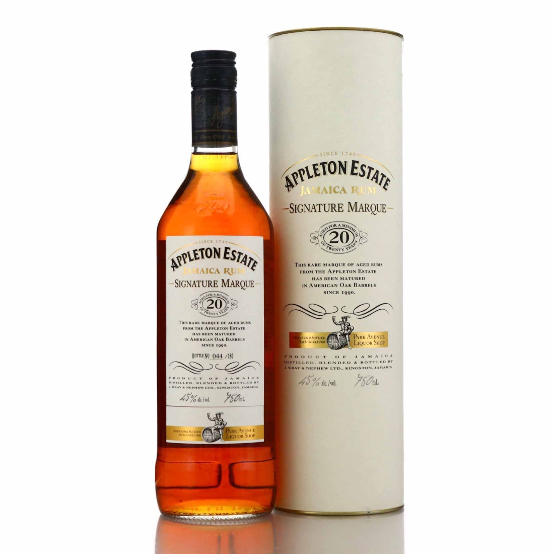 Image for Appleton Estate 1990 Signature Marque 20 Year Old 75cl / Park Avenue Liquor Shop