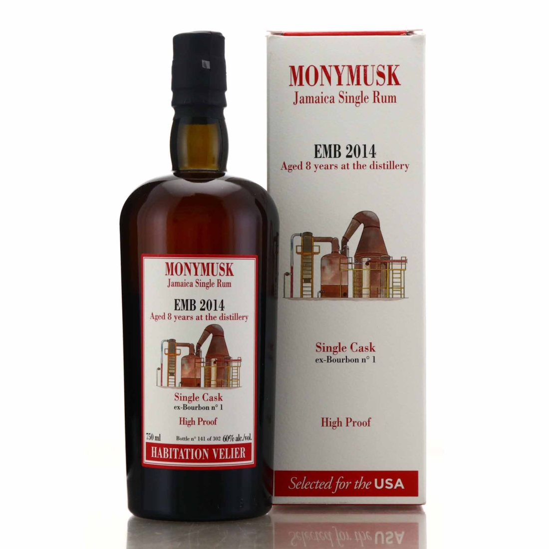 Monymusk EMB 2014 Habitation Velier 8 Year Old Single Cask #1 75cl / US Import