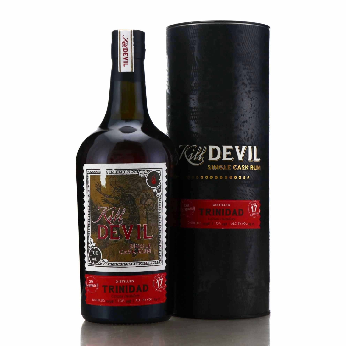 Image for Caroni 1998 Kill Devil 17 Year Old Cask Strength