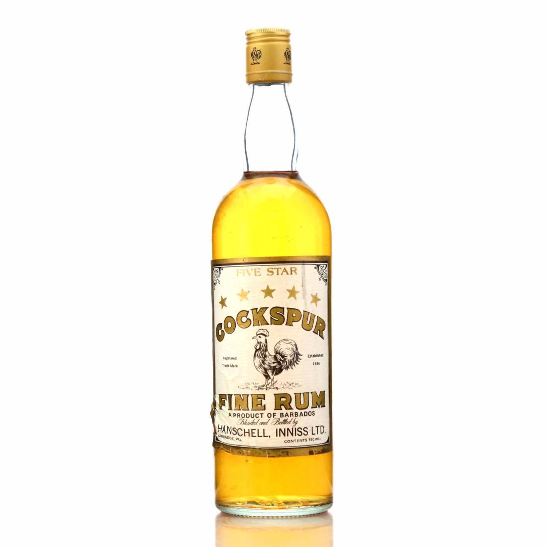 Cockspur Five Star Barbados Rum 1980s Rum | Rum Auctioneer