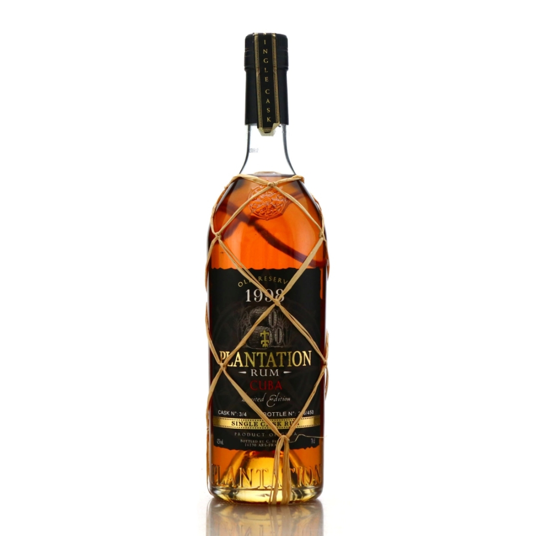 Cuba Rum 1998 Plantation Single Cask #3/4