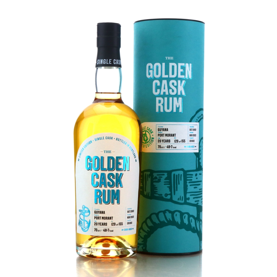 Port Mourant 2002 The Golden Cask 20 Year Old