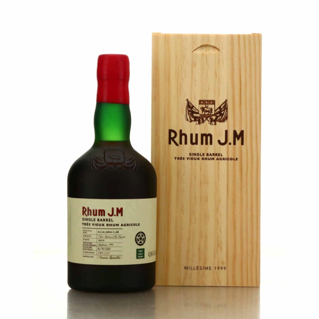 Rhum J.M 1999 Single Bourbon Cask #180014 50cl / Japan Import System