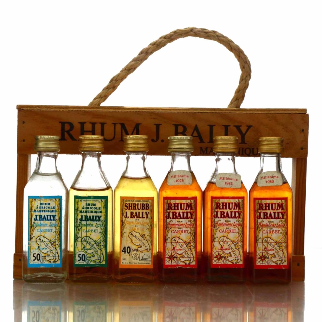 J. Bally Miniature Gift Pack 6 x 5cl