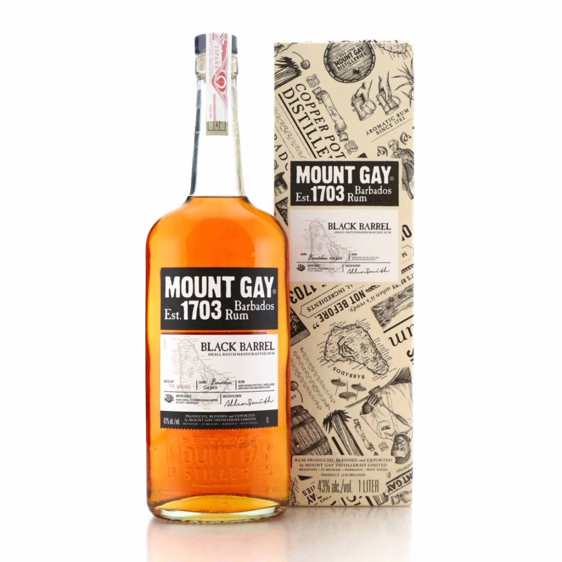 Mount Gay Black Barrel 1 Litre