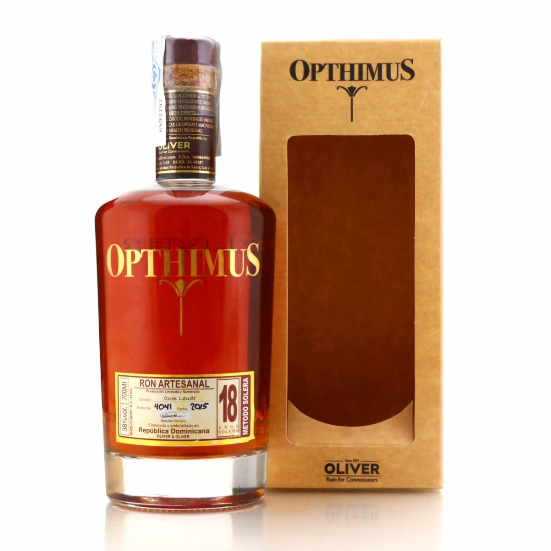 Opthimus solera 18 Yeas 2015