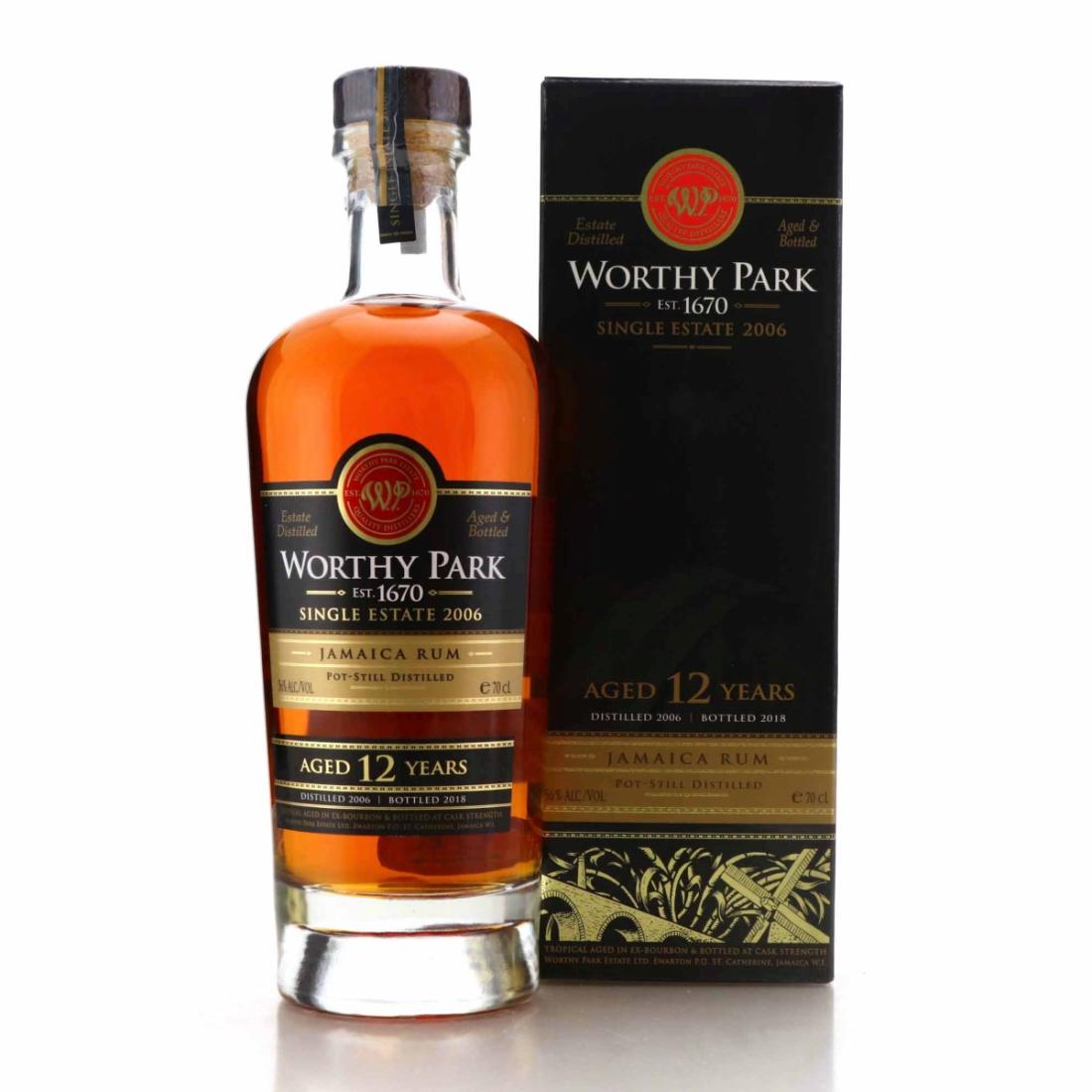 Image for Worthy Park 2006 Cask Strength 12 Year Old
