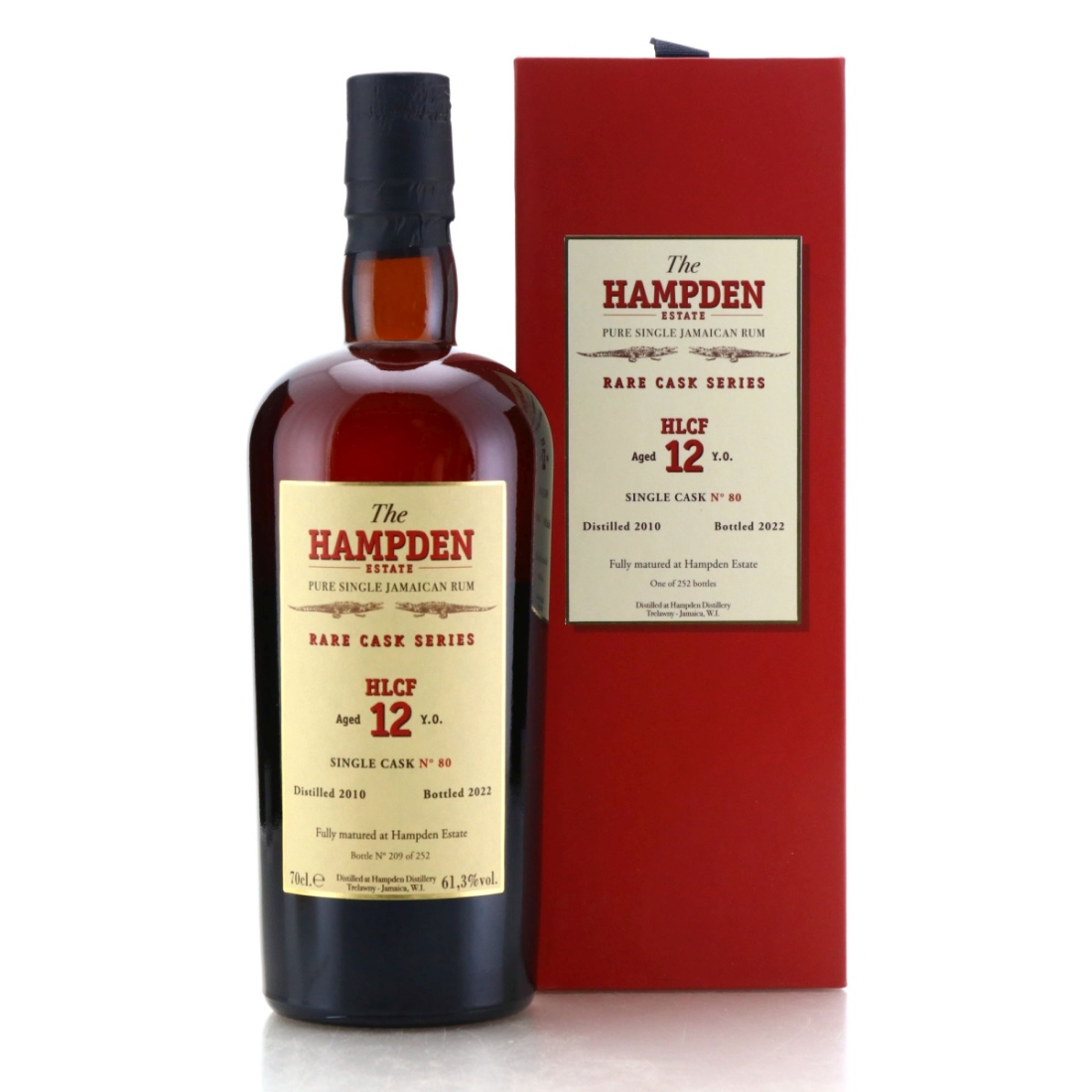 Image for Hampden HLCF 2010 Rare Cask Series 12 Year Old #80