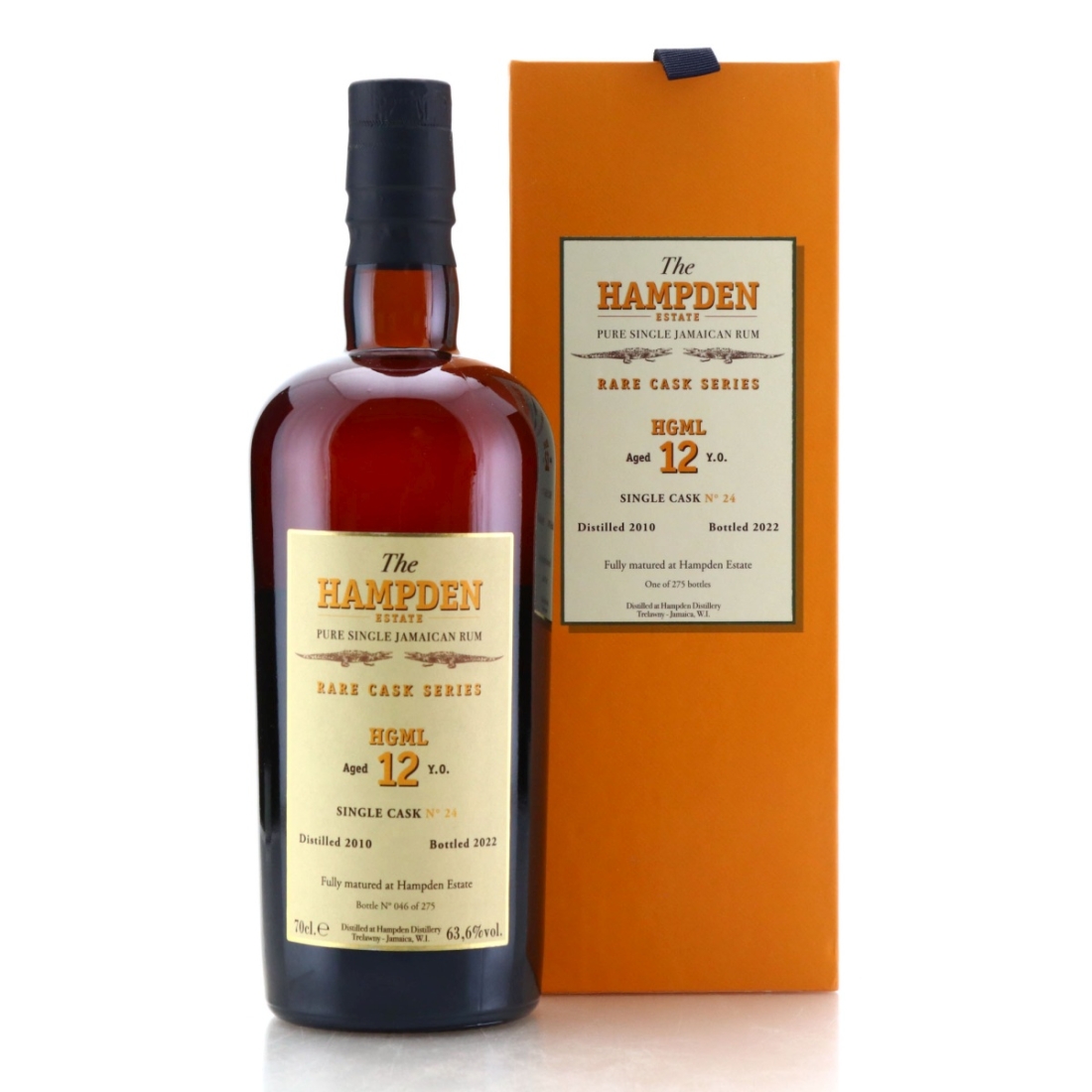 Image for Hampden HGML 2010 Rare Cask Series 12 Year Old #24