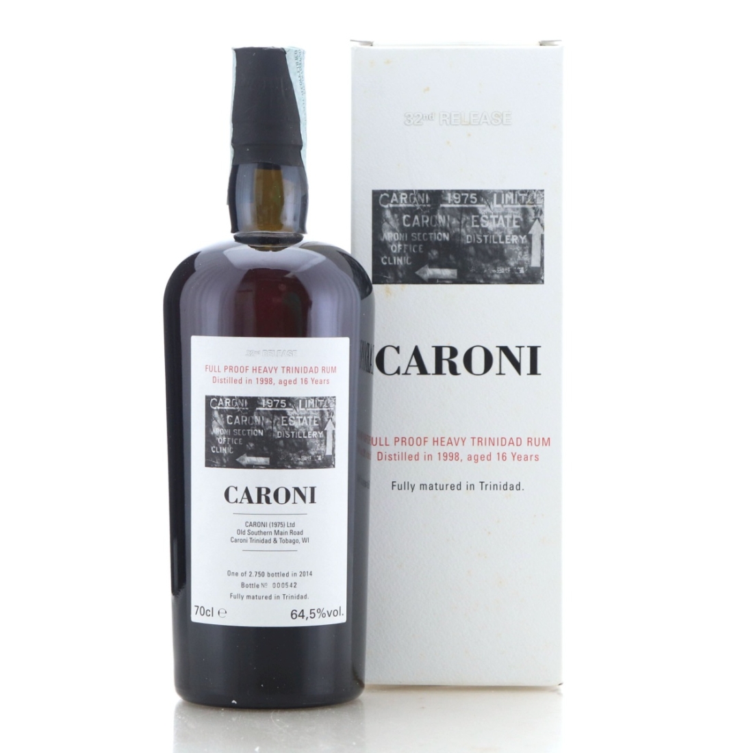 Image for Caroni 1998 Full Proof 16 Year Old Heavy