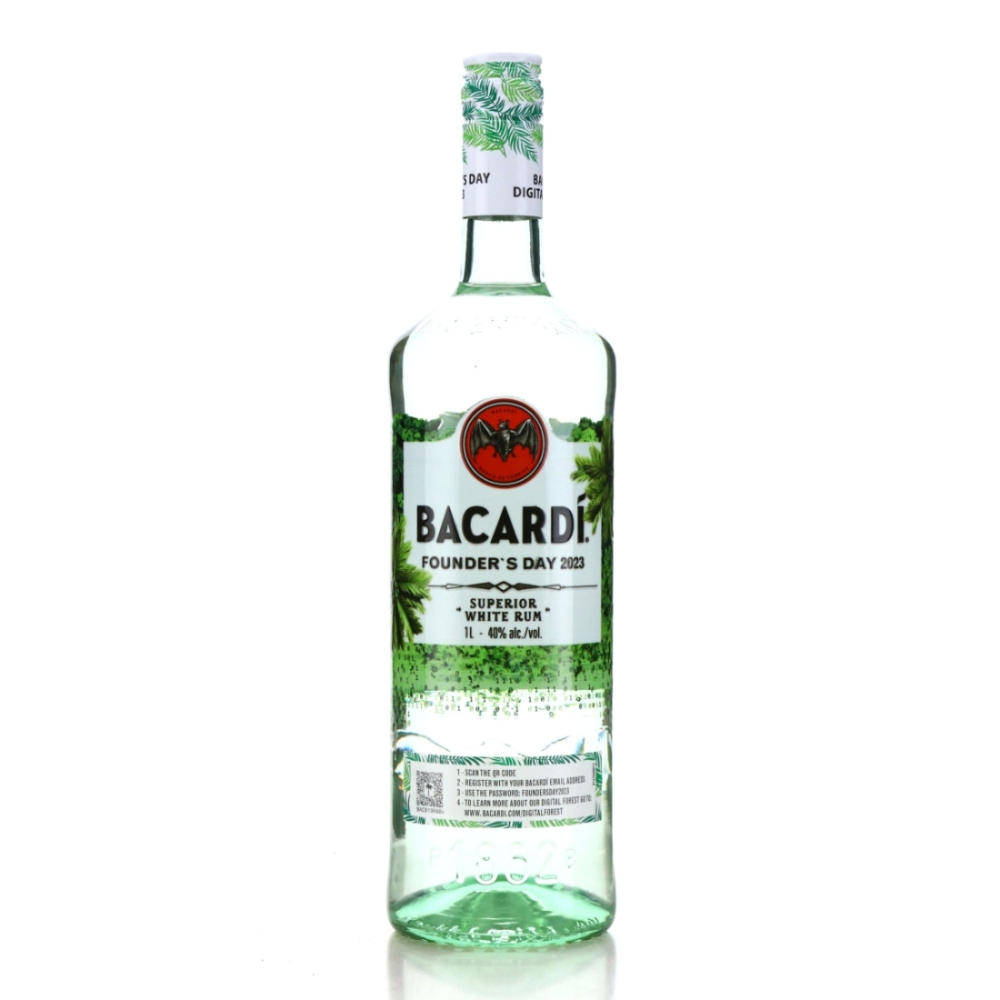 Bacardi Superior Founder's Day 1 Litre 2023