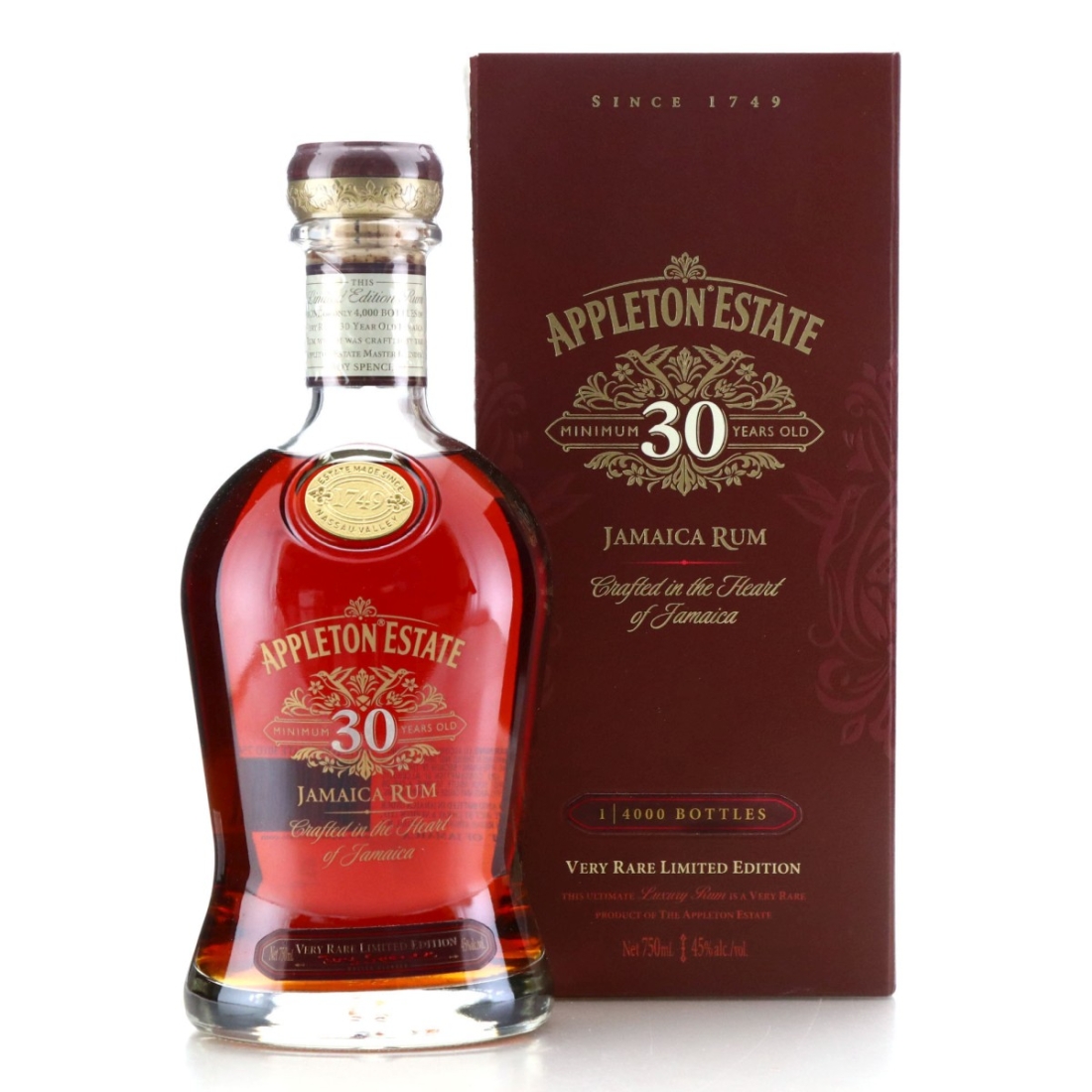 Image for Appleton Estate 30 Year Old 2018 75cl / US Import