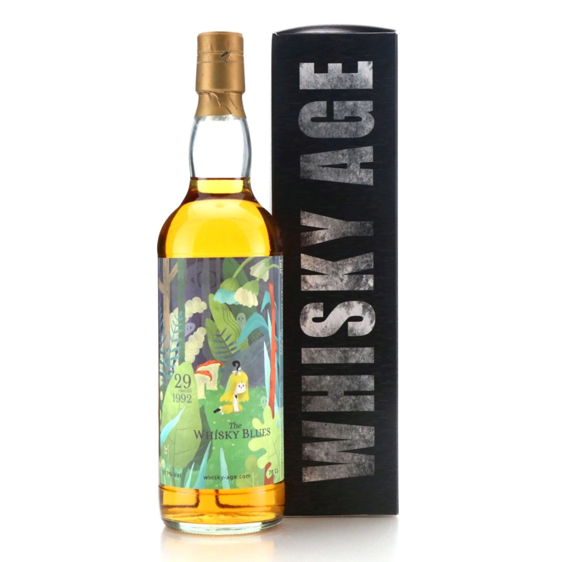 Image for Hampden JMH 1992 Whisky Blues 29 Year Old