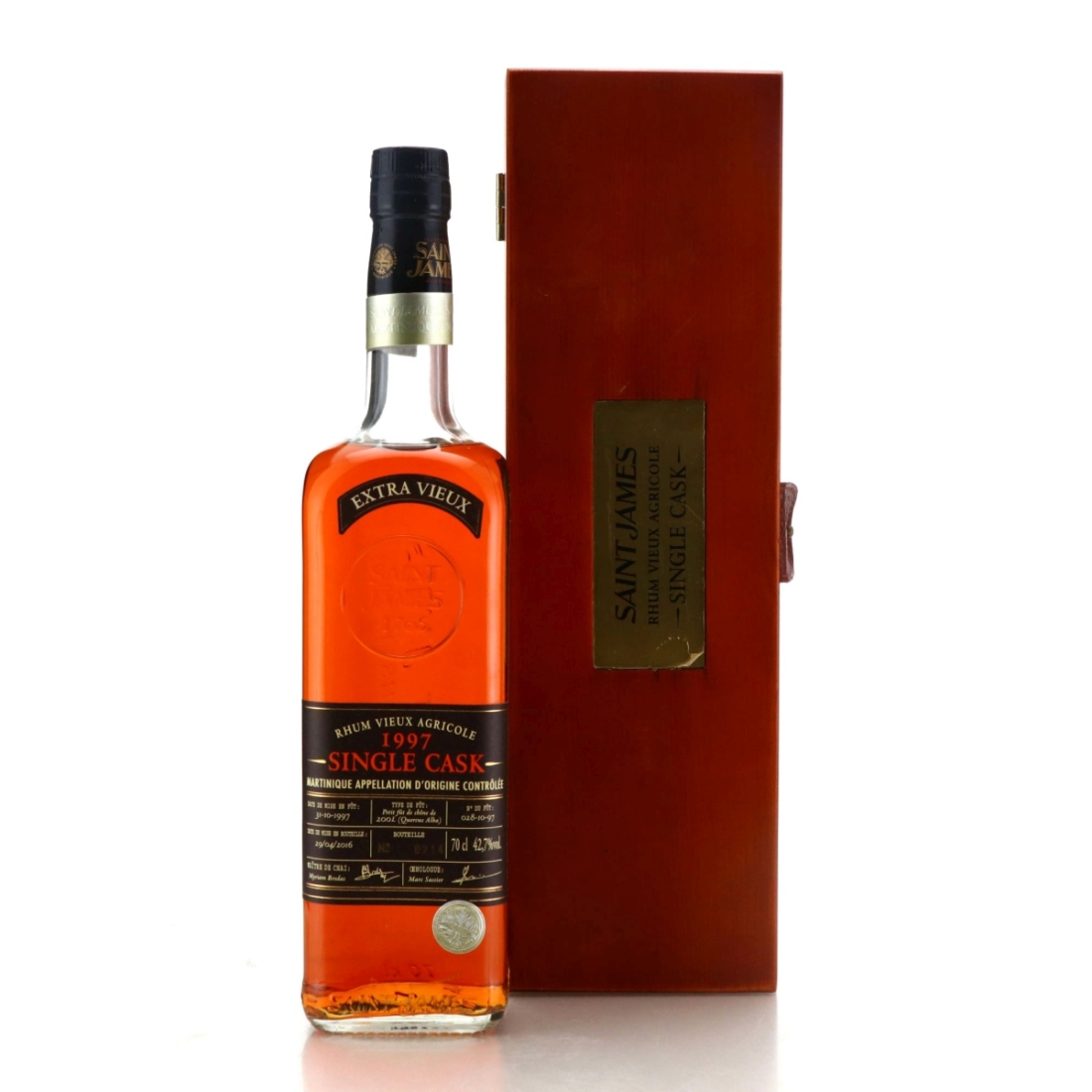 Saint James 1997 Single Cask #028-10-97