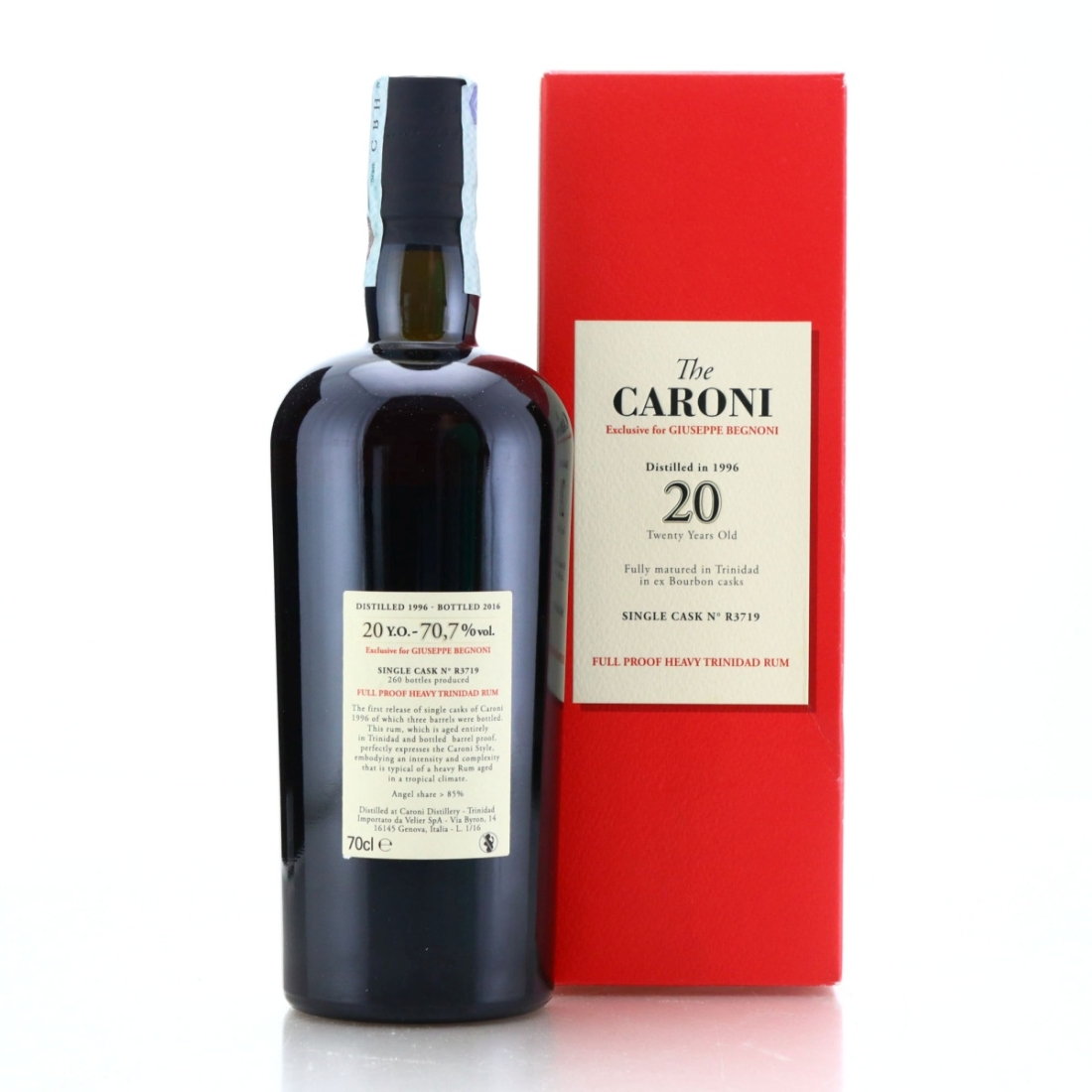 Image for Caroni 1996 Full Proof 20 Year Old Heavy