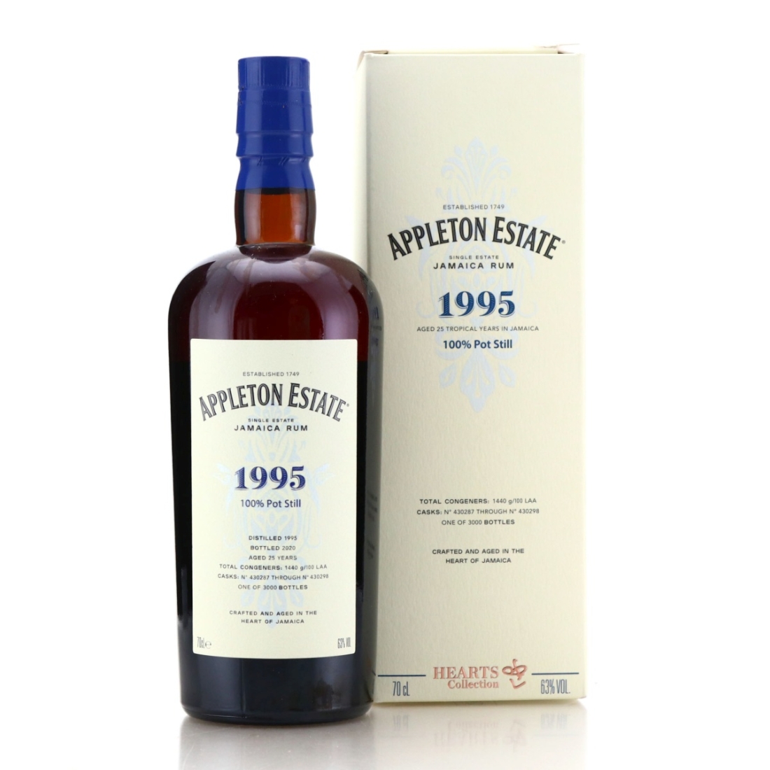 Image for Appleton Estate 1995 Hearts Collection 25 Year Old