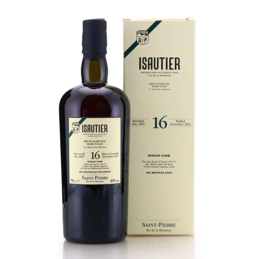 Image for Isautier 2005 Single Cask 16 Year Old Lot #16/17