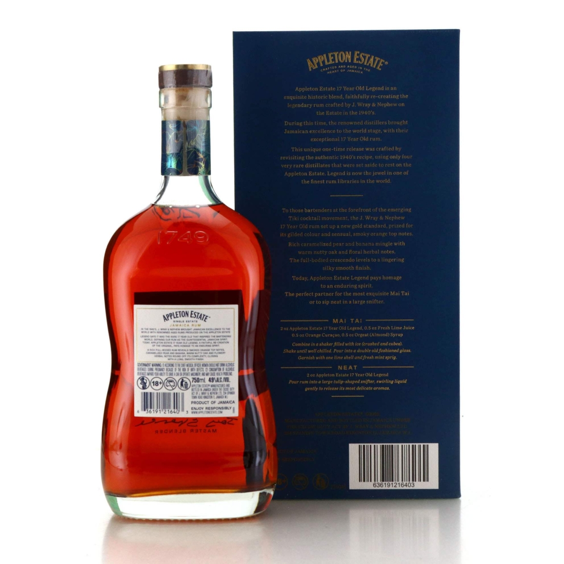 Image for Appleton Estate 2005 Legend 17 Year Old