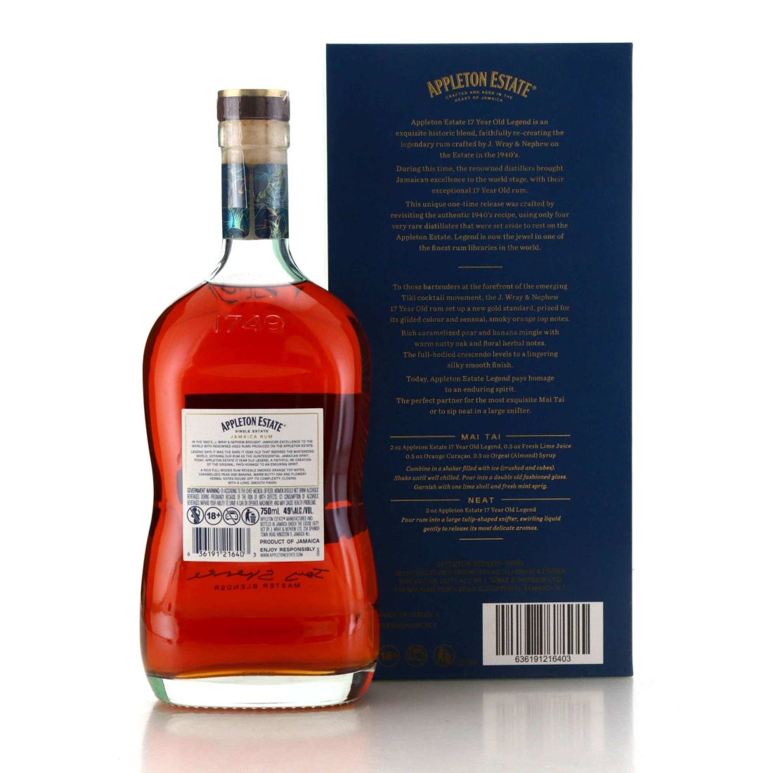 Image for Appleton Estate 2005 Legend 17 Year Old