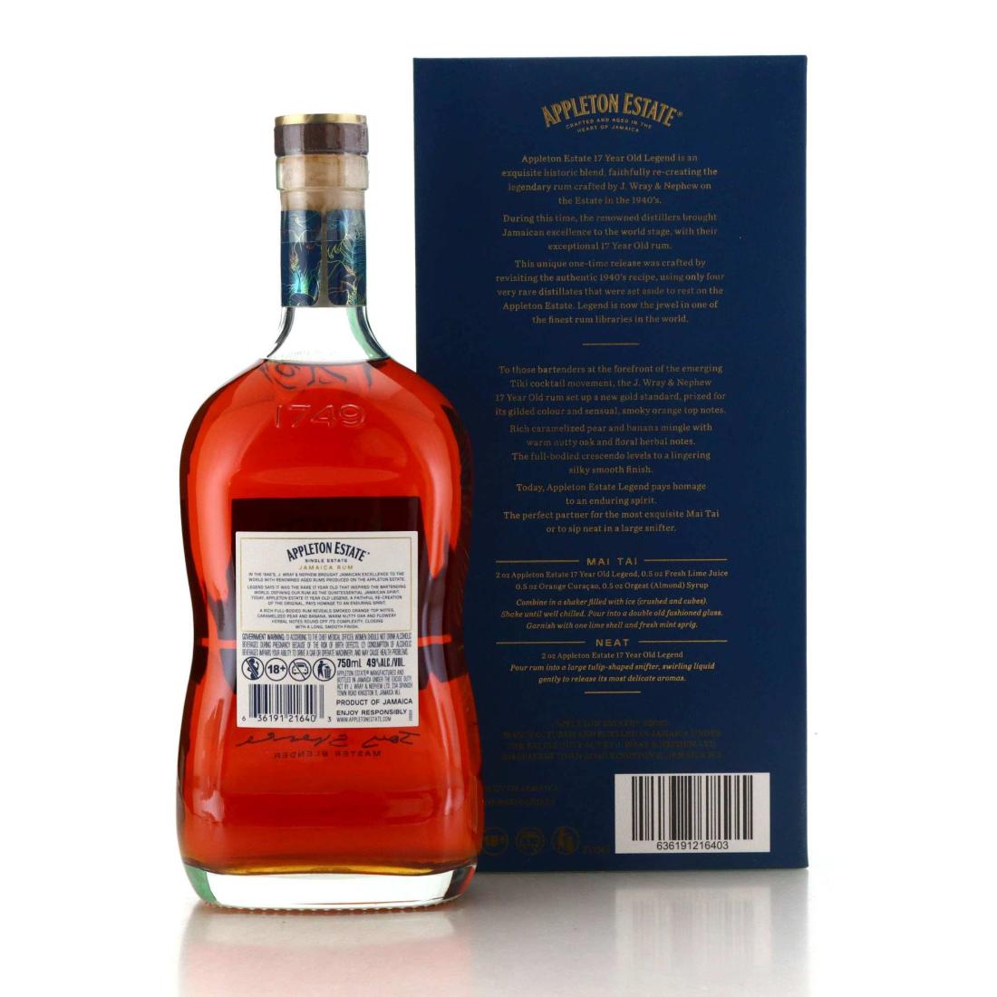 Image for Appleton Estate 2005 Legend 17 Year Old