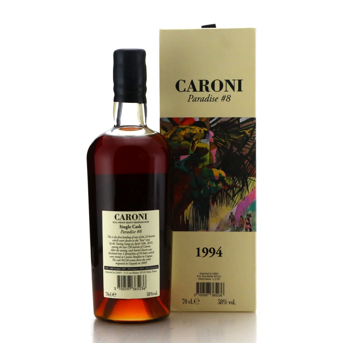 Image for Caroni 1994 Velier Single Cask Heavy Paradise #8