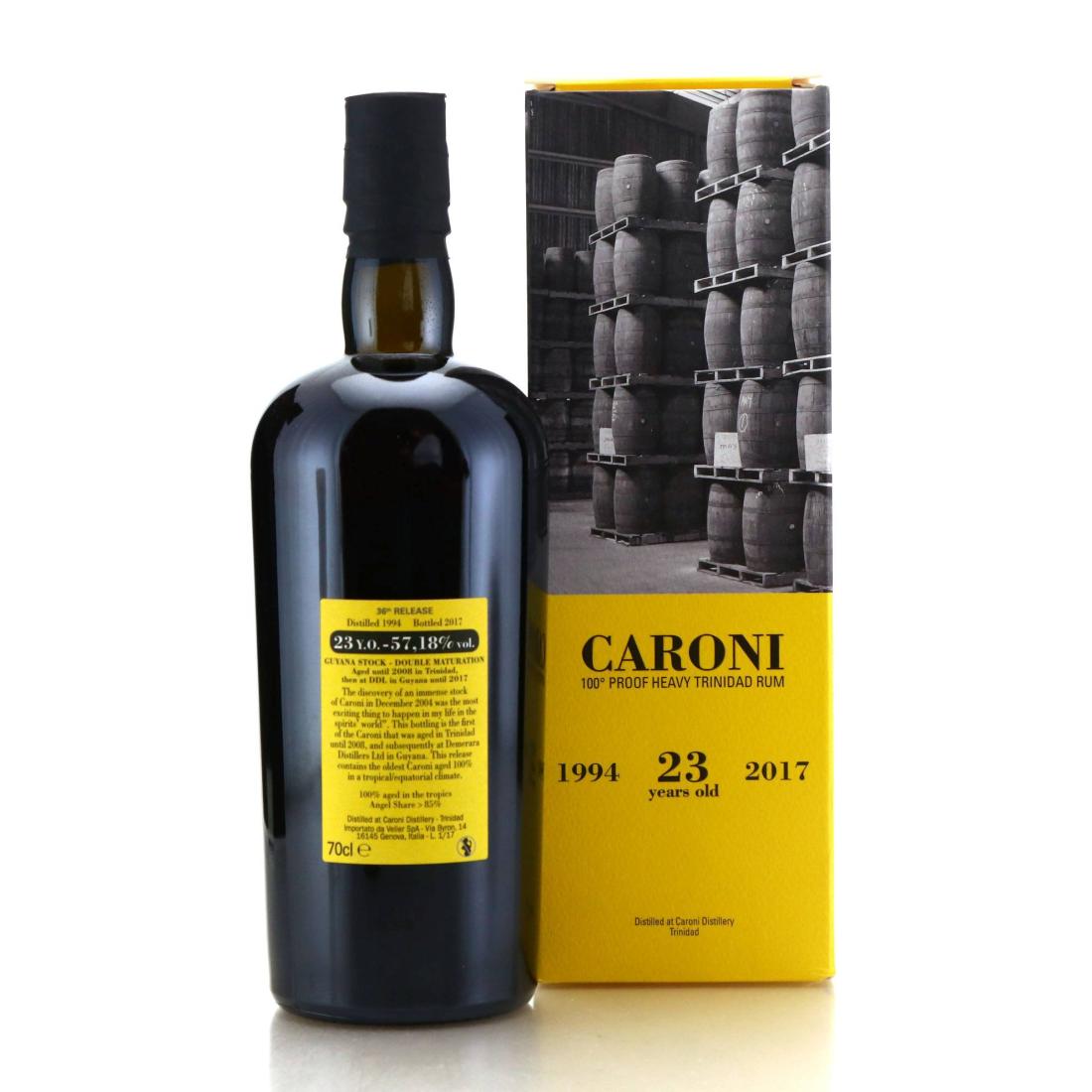 Image for Caroni 1994 100° Proof 23 Year Old Heavy - Guyana Stock