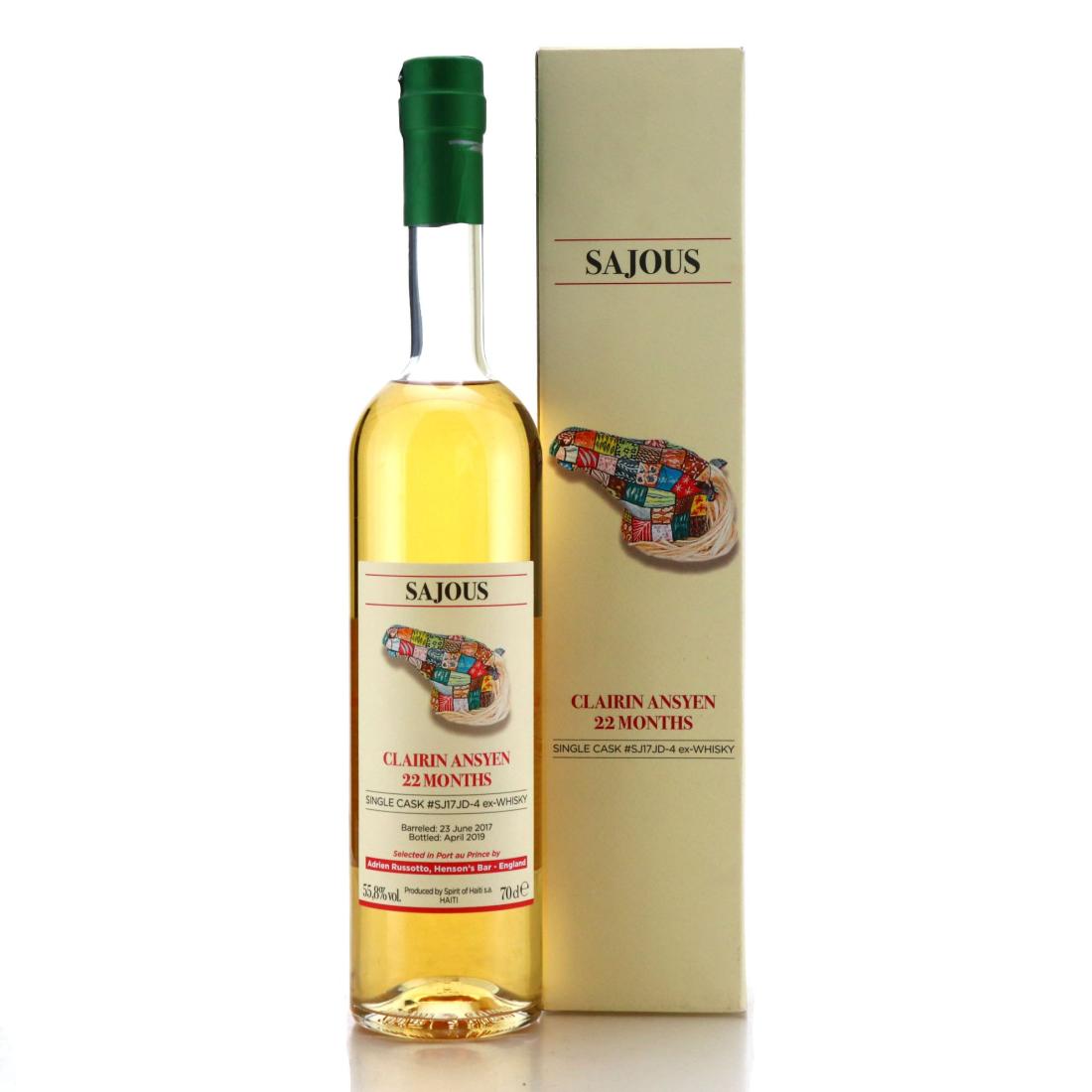 Image for Sajous 2017 Single Cask 22 Month Old Clairin Ansyen - Adrien Russotto, Henson`s Bar