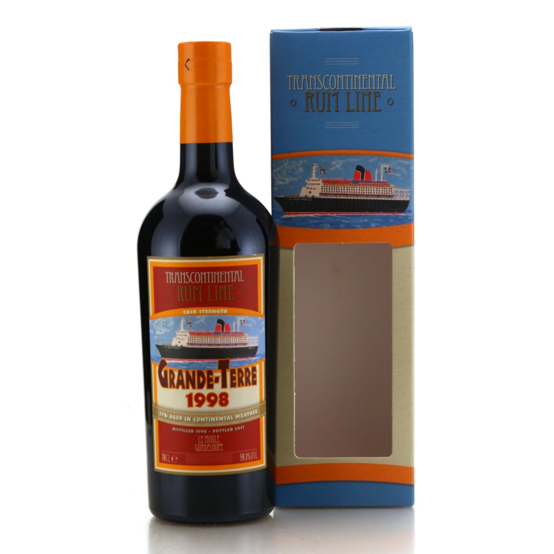Image for Grande-Terre 1998 Transcontinental Rum Line #7 Cask Strength
