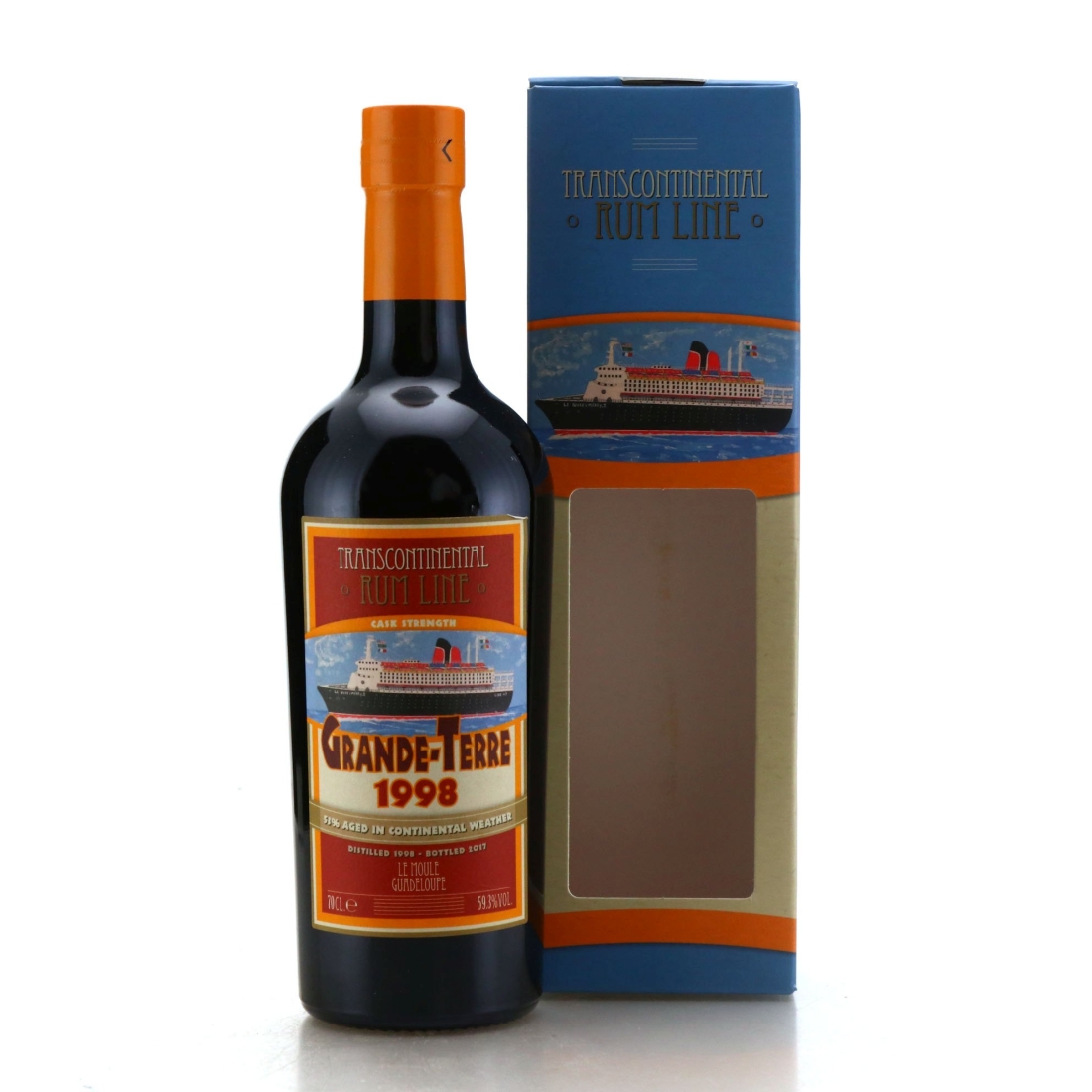 Image for Grande-Terre 1998 Transcontinental Rum Line #7 Cask Strength