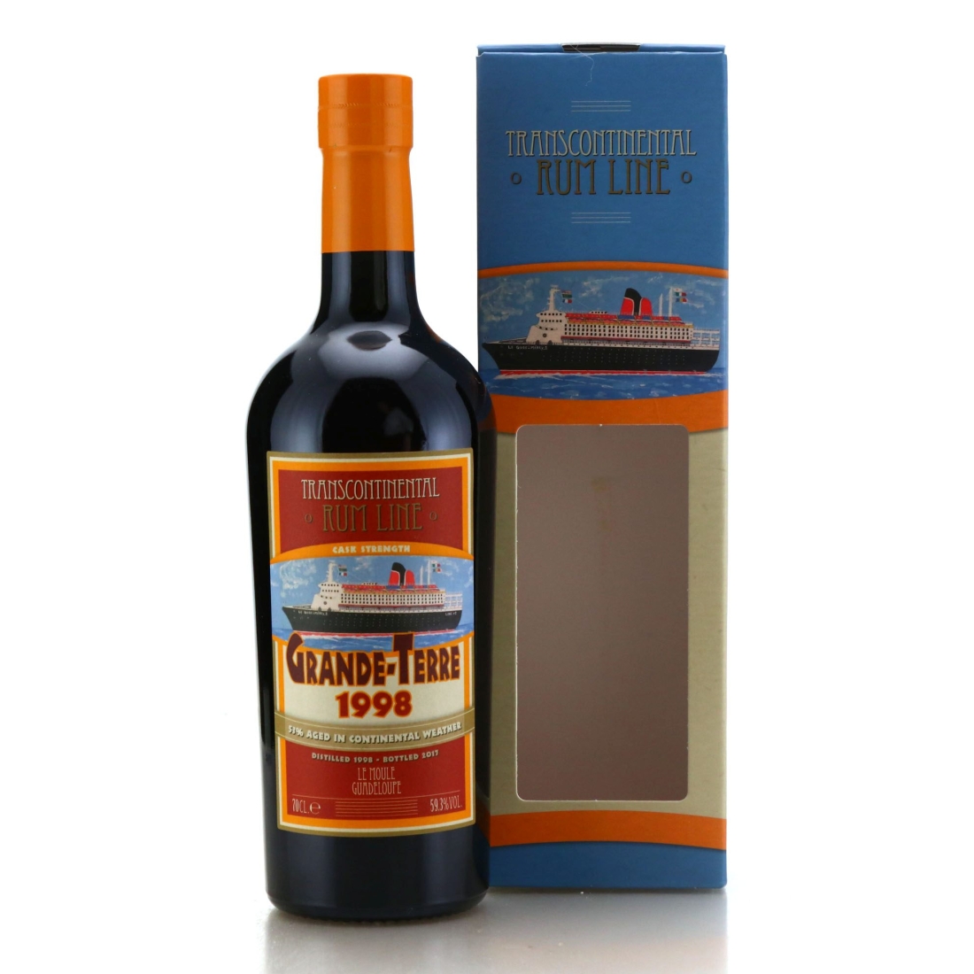 Image for Grande-Terre 1998 Transcontinental Rum Line #7 Cask Strength
