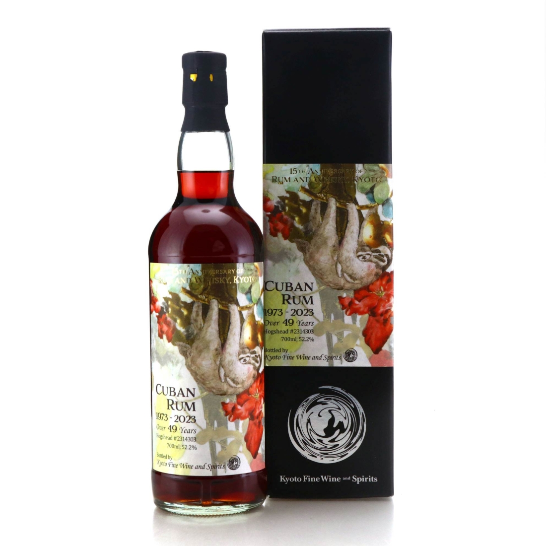 Image for Cuban Rum 1973 Kyoto Fine Wine and Spirits 49 Year Old / 15th Anniversary