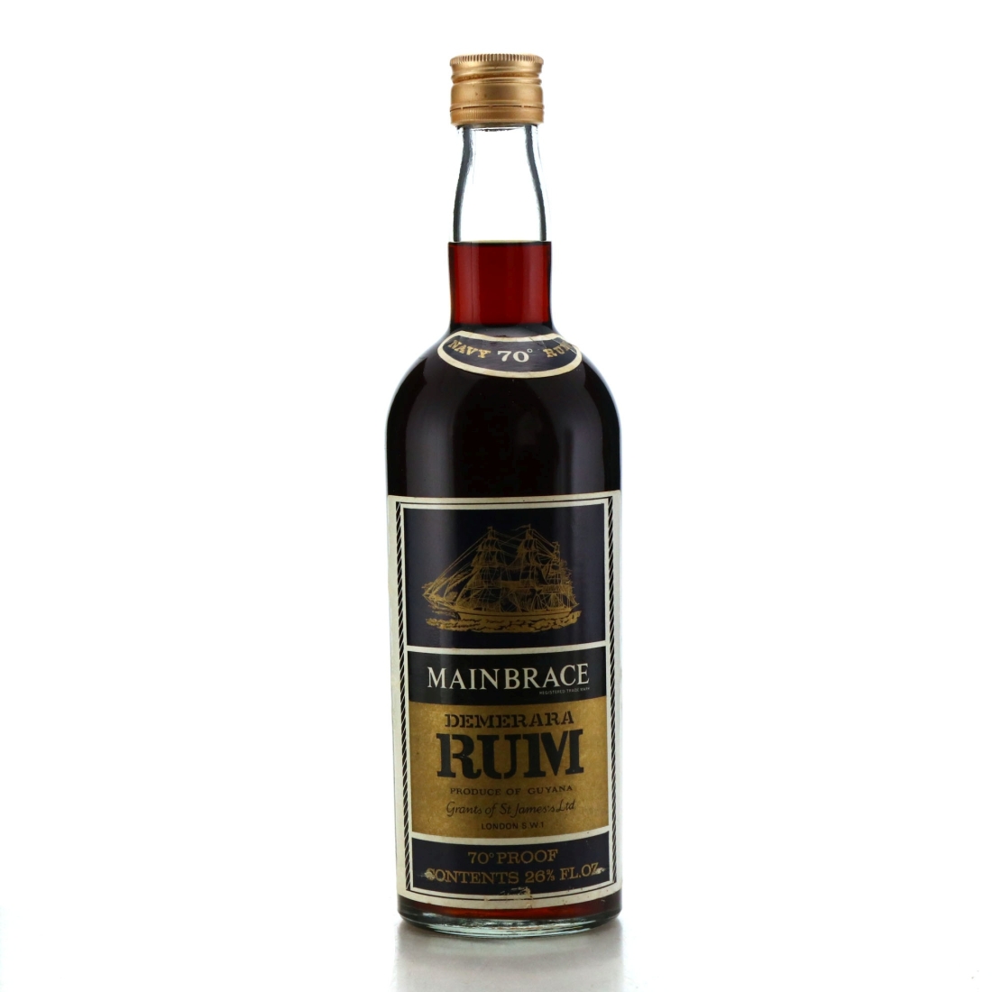 Mainbrace Demerara Rum 1970s