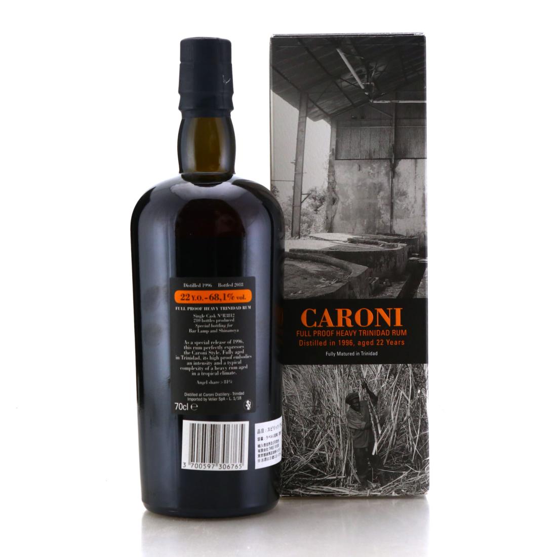 Image for Caroni 1996 Full Proof 22 Year Old Heavy