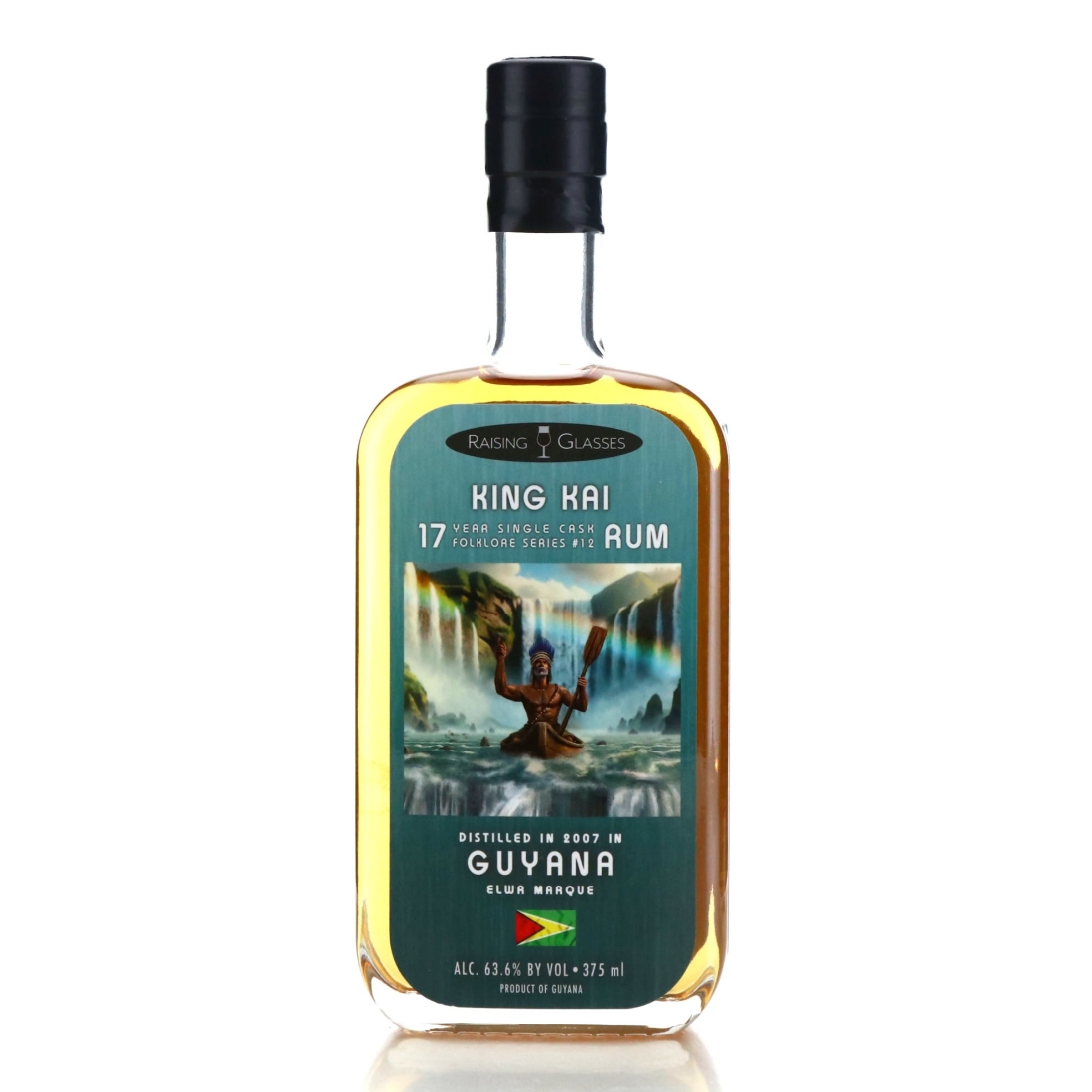 Guyana ELWA 2007 Raising Glasses 17 Year Old 37.5cl / Folklore Series #12 - King Kai