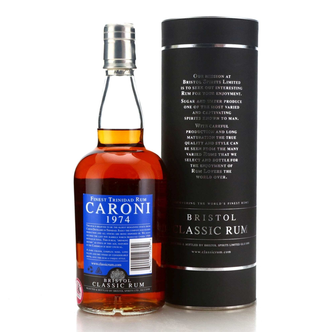 Image for Caroni 1974 Bristol Classic Rum