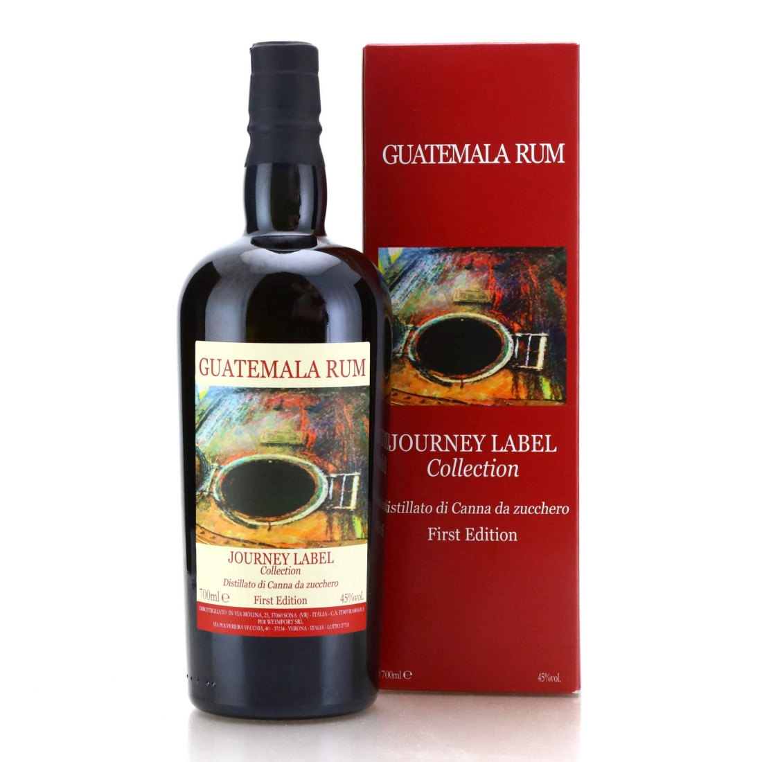 Guatemala Rum Journey Label Collection First Edition