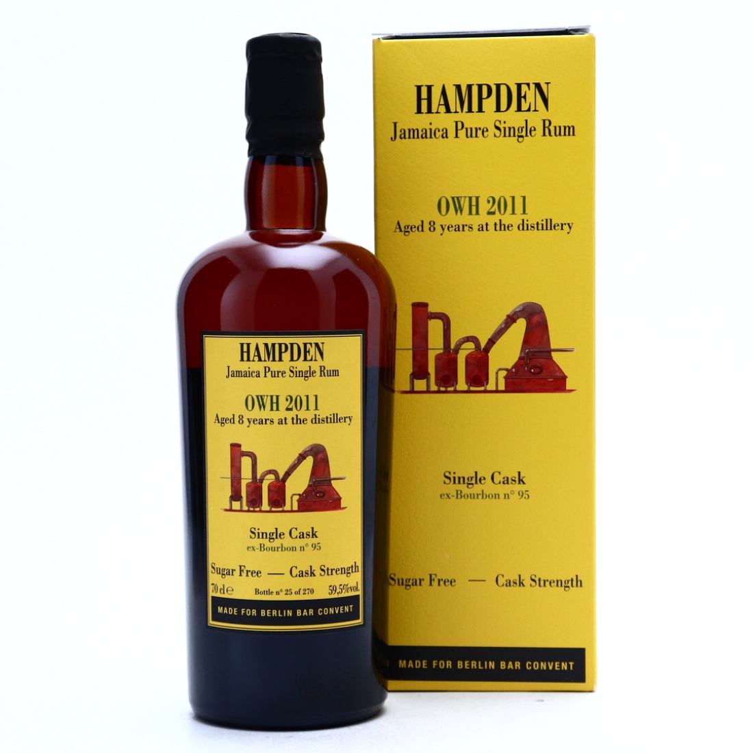 Image for Hampden OWH 2011 Habitation Velier 8 Year Old